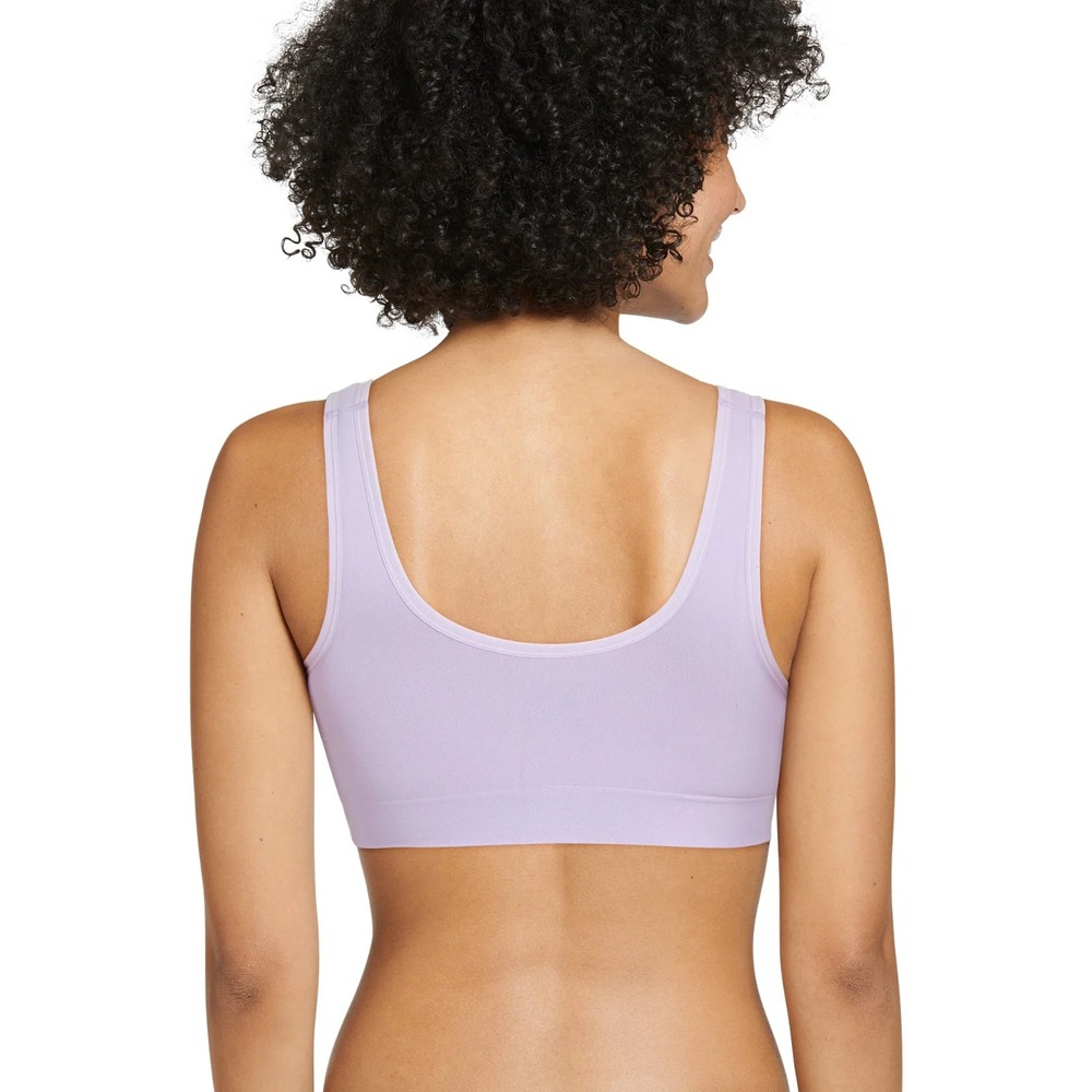 Jockey PURPLE Essentials Eco Seamfree Back Smoothing Bralette 2XL XXL - Picture 3 of 9